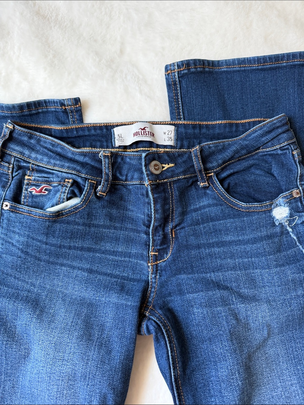 Hollister Low rise jeans
